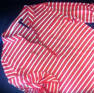 Red & White strip T-shirt